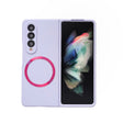 For Samsung Galaxy Z Fold4 Skin Feel MagSafe Magnetic Phone Case(Purple) - Galaxy Z Fold4 5G Cases by PMC TechLife | Online Shopping South Africa | PMC TechLife