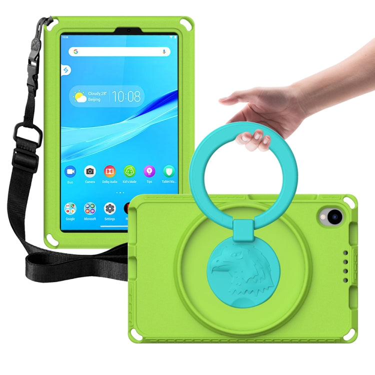For Lenovo Tab M8 TB-8505 EVA + PC Shockproof Tablet Case without Water-resistant Frame(Grass Green)
