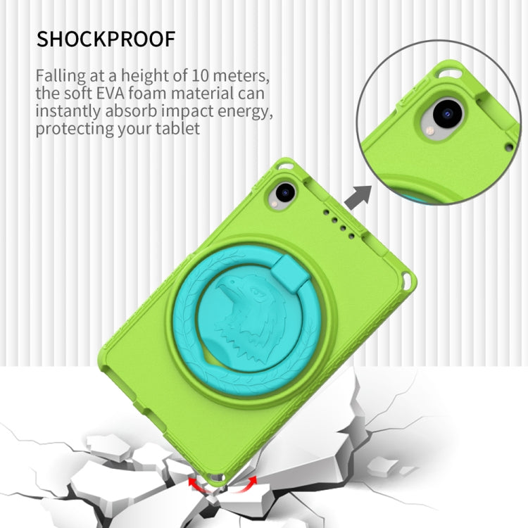 For Lenovo Tab M8 TB-8505 EVA + PC Shockproof Tablet Case without Water-resistant Frame(Grass Green)