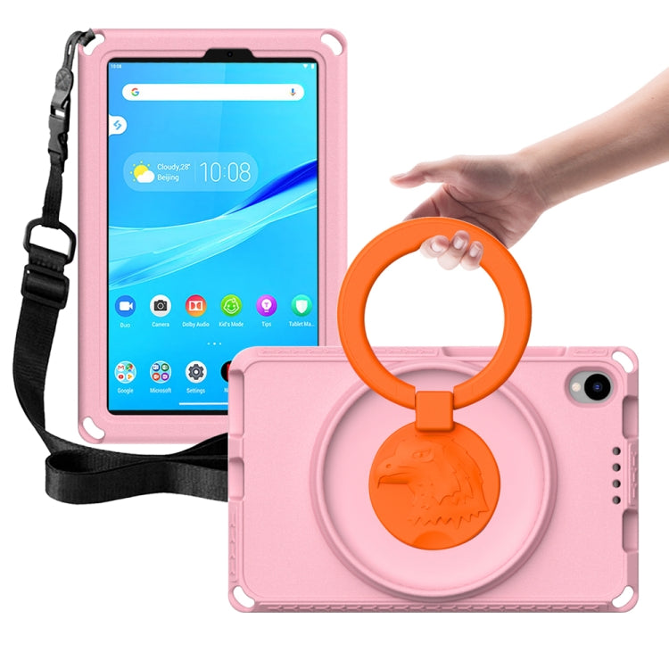 For Lenovo Tab M8 TB-8505 EVA + PC Shockproof Tablet Case without Water-resistant Frame(Pink)