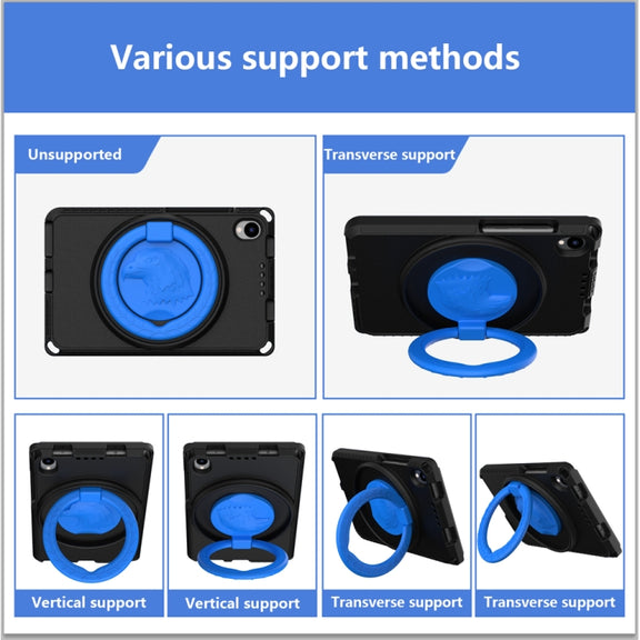 For Lenovo Tab M8 TB-8505 EVA + PC Shockproof Tablet Case without Water-resistant Frame(Black)