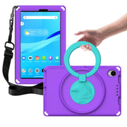 For Lenovo Tab M8 TB-8505 EVA + PC Shockproof Tablet Case without Water-resistant Frame(Purple)