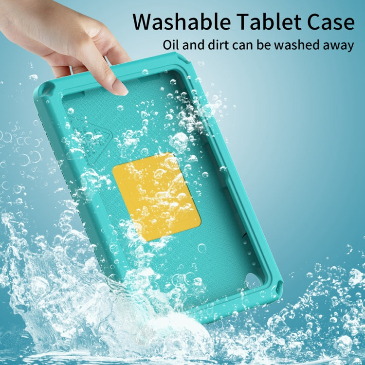 For Amazon Fire HD 8 2020 / HD 8 Plus 2022 EVA + PC Shockproof Tablet Case without Water-resistant Frame(Glacier Green)