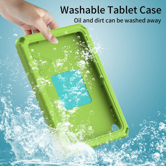 For Amazon Fire HD 8 2020 / HD 8 Plus 2022 EVA + PC Shockproof Tablet Case without Water-resistant Frame(Grass Green)