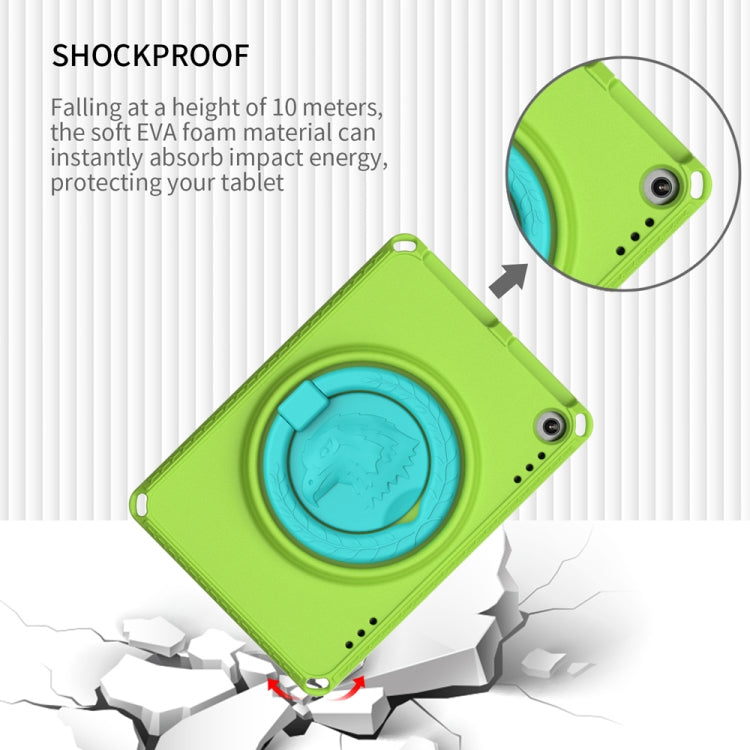 For Amazon Fire HD 8 2020 / HD 8 Plus 2022 EVA + PC Shockproof Tablet Case without Water-resistant Frame(Grass Green)