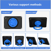 For Amazon Fire HD 8 2020 / HD 8 Plus 2022 EVA + PC Shockproof Tablet Case without Water-resistant Frame(Black)