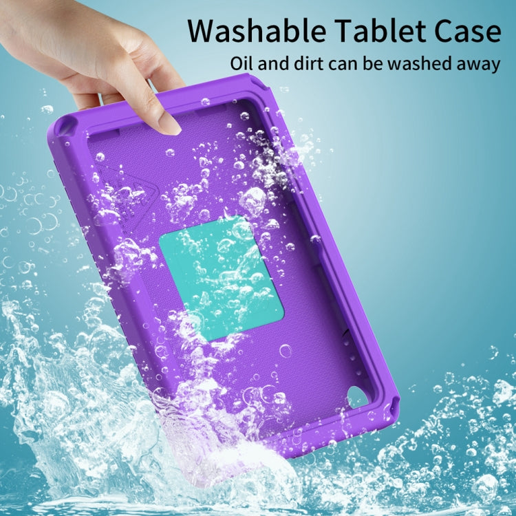 For Amazon Fire HD 8 2020 / HD 8 Plus 2022 EVA + PC Shockproof Tablet Case without Water-resistant Frame(Purple)