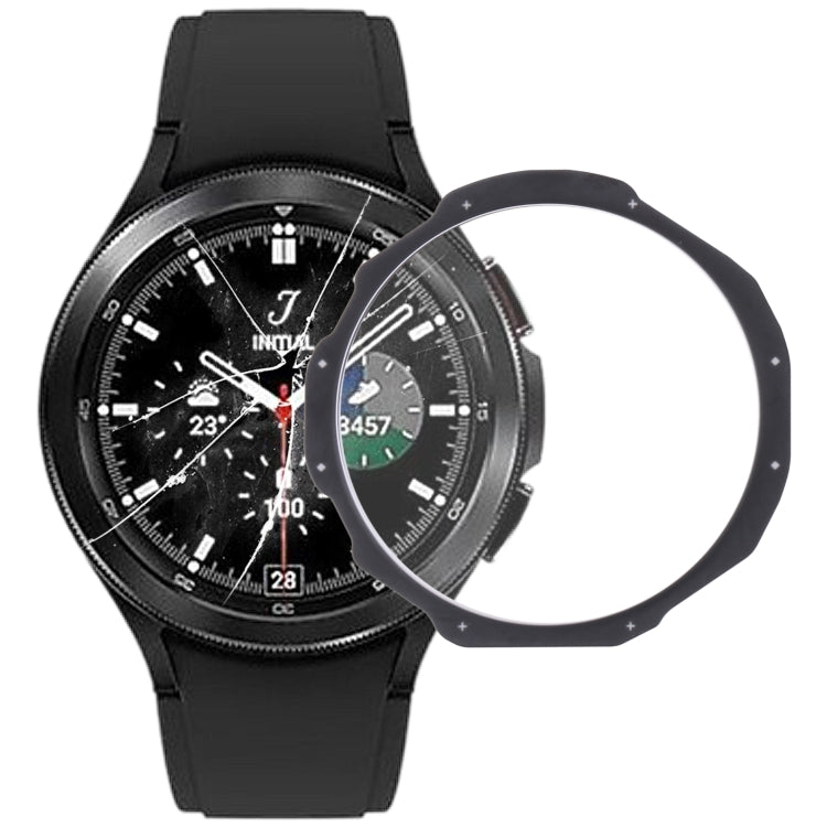 For Samsung Galaxy Watch4 Classic 46mm SM-R890 Original Front Screen Outer Glass Lens(Black)
