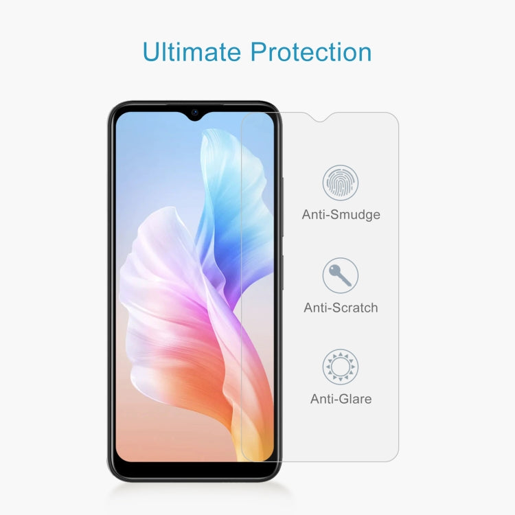 For DOOGEE X98 Pro 50pcs 0.26mm 9H 2.5D Tempered Glass Film
