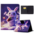 For Amazon Kindle Paperwhite 4/3/2/1 Electric Pressed TPU Smart Leather Tablet Case(Strawberry Bunny) - Amazon by PMC TechLife | Online Shopping South Africa | PMC TechLife | Buy Now Pay Later Mobicred