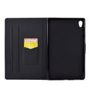 For Lenovo Tab M10 HD Gen 2 Electric Pressed TPU Smart Leather Tablet Case(Blue Butterfly)