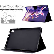 For Lenovo Tab M10 HD Gen 2 Electric Pressed TPU Smart Leather Tablet Case(Strawberry Bunny)