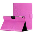 For Lenovo Tab M10 Solid Color Crocodile Texture Leather Smart Tablet Case(Rose Red) - Lenovo by PMC TechLife | Online Shopping South Africa | PMC TechLife | Buy Now Pay Later Mobicred