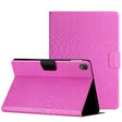 For Lenovo Tab P11 Solid Color Crocodile Texture Leather Smart Tablet Case(Rose Red) - Lenovo by PMC TechLife | Online Shopping South Africa | PMC TechLife | Buy Now Pay Later Mobicred