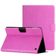 For Amazon Kindle Fire HD 10 2021 Solid Color Crocodile Texture Leather Smart Tablet Case(Rose Red) - Amazon by PMC TechLife | Online Shopping South Africa | PMC TechLife | Buy Now Pay Later Mobicred