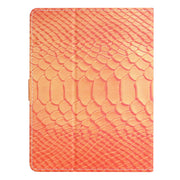 For 10 inch Tablets Solid Color Crocodile Texture Leather Tablet Case(Orange)