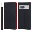 For Google Pixel 7 5G Litchi Texture Genuine Leather Phone Case(Black) - Google Cases by PMC TechLife | Online Shopping South Africa | PMC TechLife | Buy Now Pay Later Mobicred