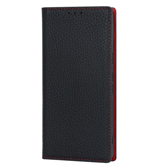 For Google Pixel 7 5G Litchi Texture Genuine Leather Phone Case(Black)