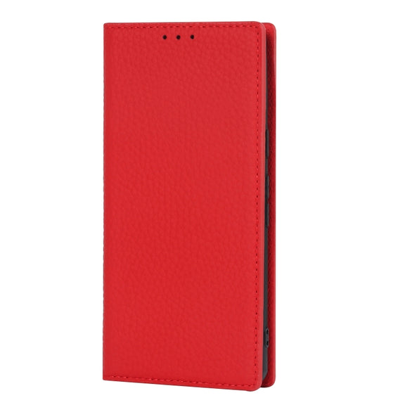 For Google Pixel 7 5G Litchi Texture Genuine Leather Phone Case(Red)