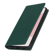 For Google Pixel 7 5G Litchi Texture Genuine Leather Phone Case(Dark Green)