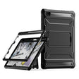 For Samsung Galaxy Tab S6 Lite Explorer PC + TPU Tablet Protective Case with Pen Slot(Black) - Tab S6 Lite P610 / P615 by PMC TechLife | Online Shopping South Africa | PMC TechLife