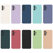 For Samsung Galaxy A33 5G Imitation Liquid Silicone Phone Case(Black)