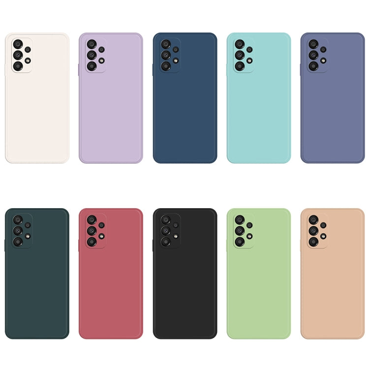 For Samsung Galaxy A33 5G Imitation Liquid Silicone Phone Case(Black)
