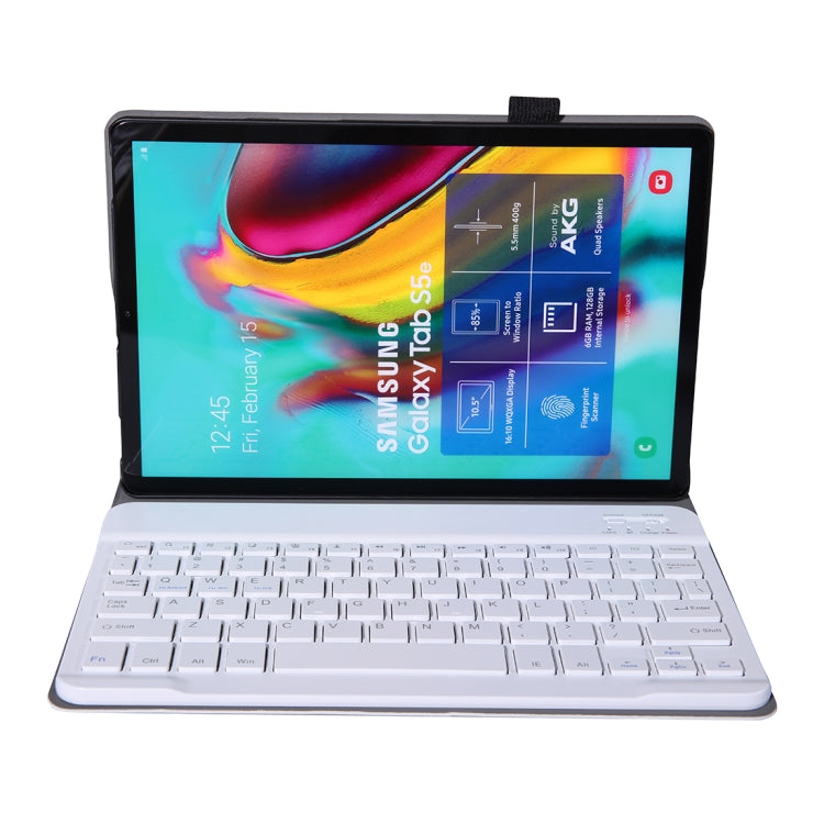A307 For Galaxy Tab A 8.4 T307 (2020) Bluetooth Keyboard Tablet Case with Stand(Gold)