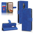 For Blackview BV5200 Skin Feel Magnetic Flip Leather Phone Case(Blue) - More Brand by PMC TechLife | Online Shopping South Africa | PMC TechLife | Buy Now Pay Later Mobicred
