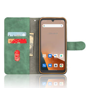 For Blackview BV5200 Skin Feel Magnetic Flip Leather Phone Case(Green)