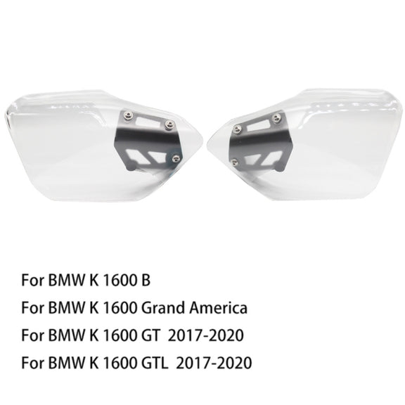 For BMW K 1600 B / K 1600 GT MO-HS005 Motorcycle Windshield Hand Guards Protectors(Transparent)