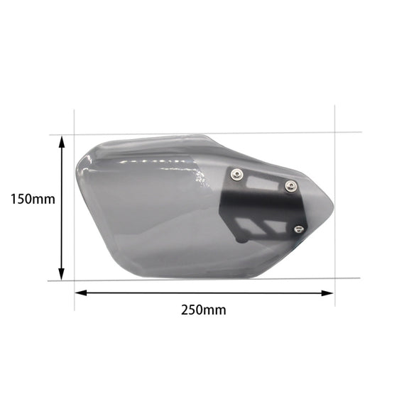For BMW K 1600 B / K 1600 GT MO-HS005 Motorcycle Windshield Hand Guards Protectors(Transparent)