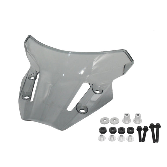 For Yamaha MT09 FZ09 21-22 Motorcycle Airflow Deflector Windshield(Grey)