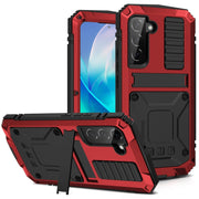 For Samsung Galaxy S23 5G R-JUST Life Water-resistant Dustproof Shockproof Phone Case(Red)