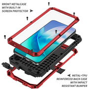 For Samsung Galaxy S23 5G R-JUST Life Water-resistant Dustproof Shockproof Phone Case(Red)