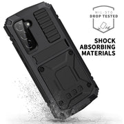 For Samsung Galaxy S23+ 5G R-JUST Life Water-resistant Dustproof Shockproof Phone Case(Black)