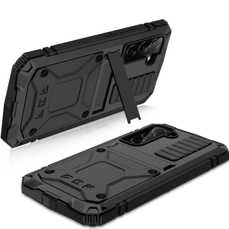 For Samsung Galaxy S23+ 5G R-JUST Life Water-resistant Dustproof Shockproof Phone Case(Black)