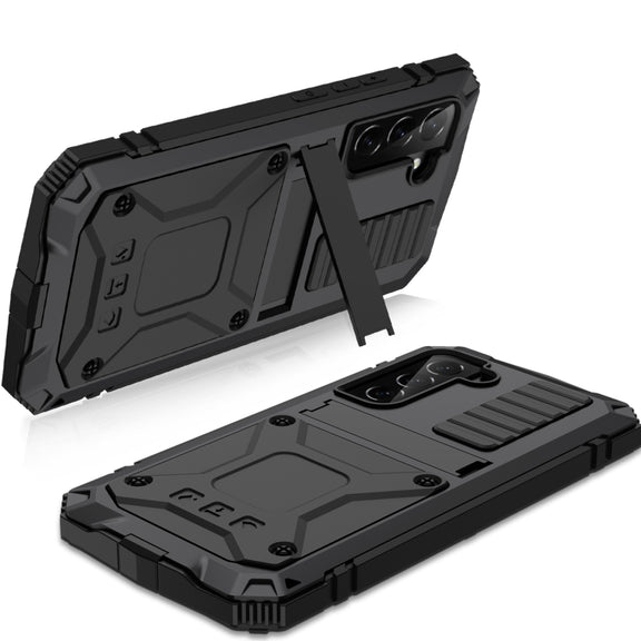 For Samsung Galaxy S23+ 5G R-JUST Life Water-resistant Dustproof Shockproof Phone Case(Black)
