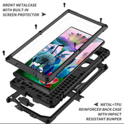 For Samsung Galaxy S23 Ultra 5G R-JUST Life Water-resistant Dustproof Shockproof Phone Case(Black)