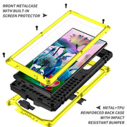 For Samsung Galaxy S23 Ultra 5G R-JUST Life Water-resistant Dustproof Shockproof Phone Case(Yellow)
