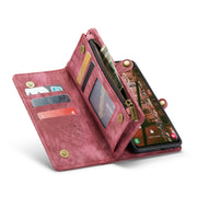 For Samsung Galaxy S23+ 5G CaseMe 008 Detachable Multifunctional Leather Phone Case(Red)