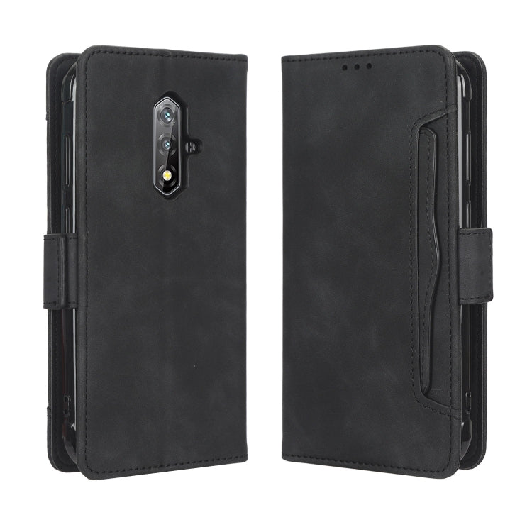 For Blackview BV5200 Skin Feel Calf Texture Card Slots Leather Phone Case(Black)