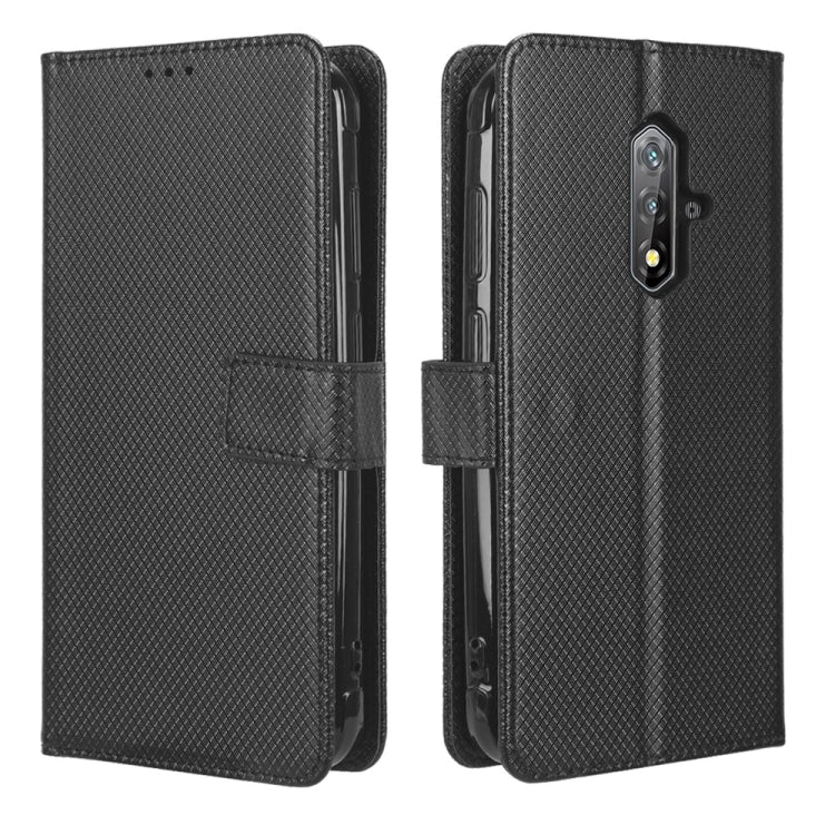 For Blackview BV5200 Diamond Texture Leather Phone Case(Black)