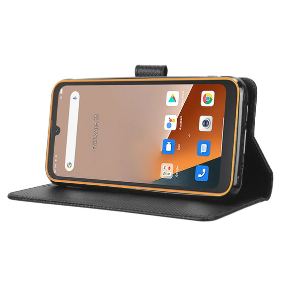For Blackview BV5200 Diamond Texture Leather Phone Case(Black)
