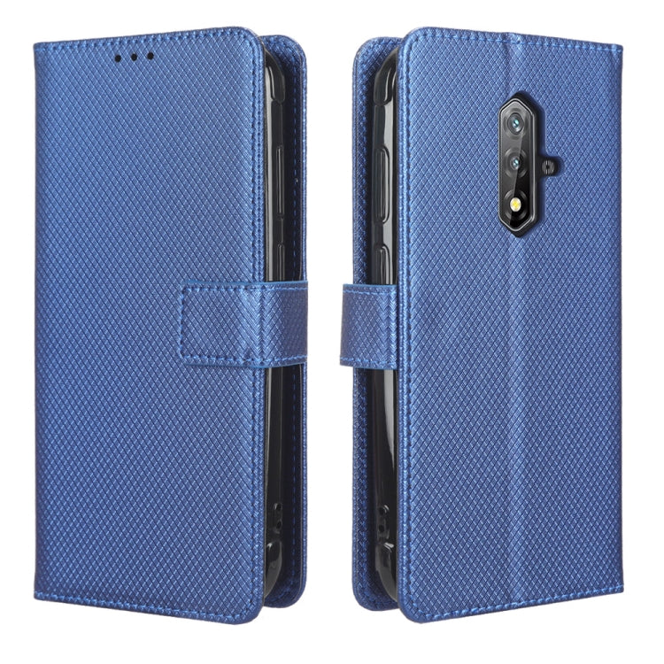 For Blackview BV5200 Diamond Texture Leather Phone Case(Blue)