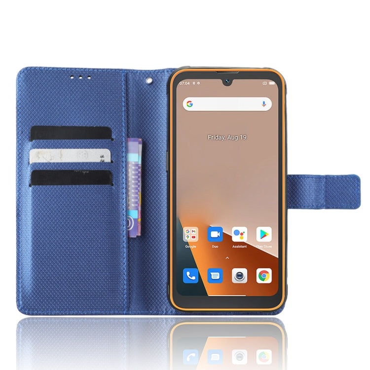 For Blackview BV5200 Diamond Texture Leather Phone Case(Blue)