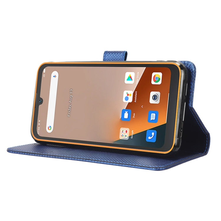 For Blackview BV5200 Diamond Texture Leather Phone Case(Blue)