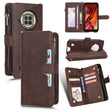 For Doogee S96 Pro Litchi Texture Zipper Leather Phone Case(Brown) - Doogee Cases by PMC TechLife | Online Shopping South Africa | PMC TechLife | Buy Now Pay Later Mobicred