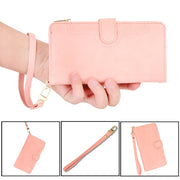 For Doogee S96 Pro Litchi Texture Zipper Leather Phone Case(Pink)