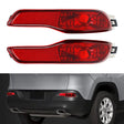1 Pair For Jeep Grand Cherokee 2014-2016 Car Bumper Fog Lamp - Fog / Driving Lights by PMC TechLife | Online Shopping South Africa | PMC TechLife | Buy Now Pay Later Mobicred